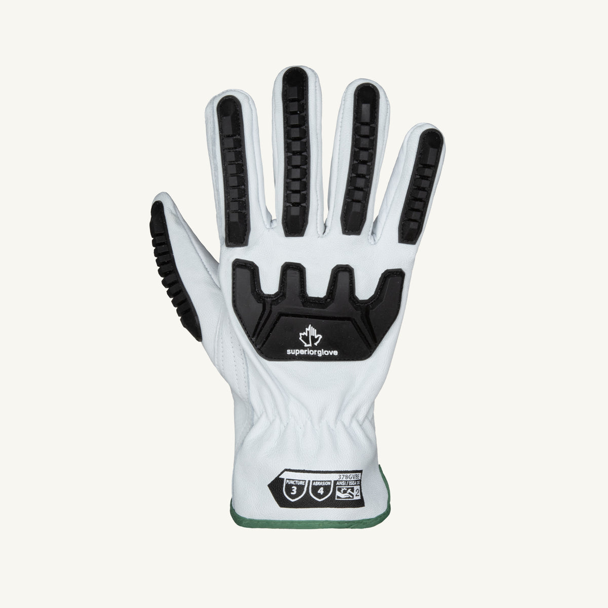 Superior Glove Endura Drivers - Size Large, D30 Anti-Impact Back, Oilbloc Goatskin (12-Pack)