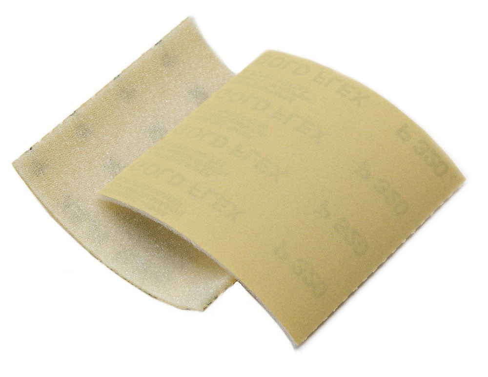 Abrasive Paper - Mirka Goldflex Soft, 4-1/2in X 5-1/2in 23-145 - Hansler.com