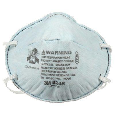 Particulate Respirator Face Mask - 3M Particulate Disposable 8246, R95 - Hansler.com