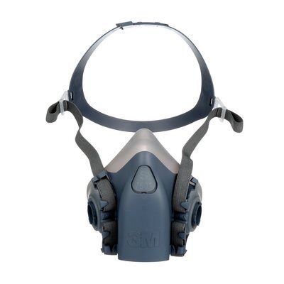 Respirator Mask - 3M 7500 Series Reusable Half Facepiece 7501, 7502, 7503 - Hansler.com