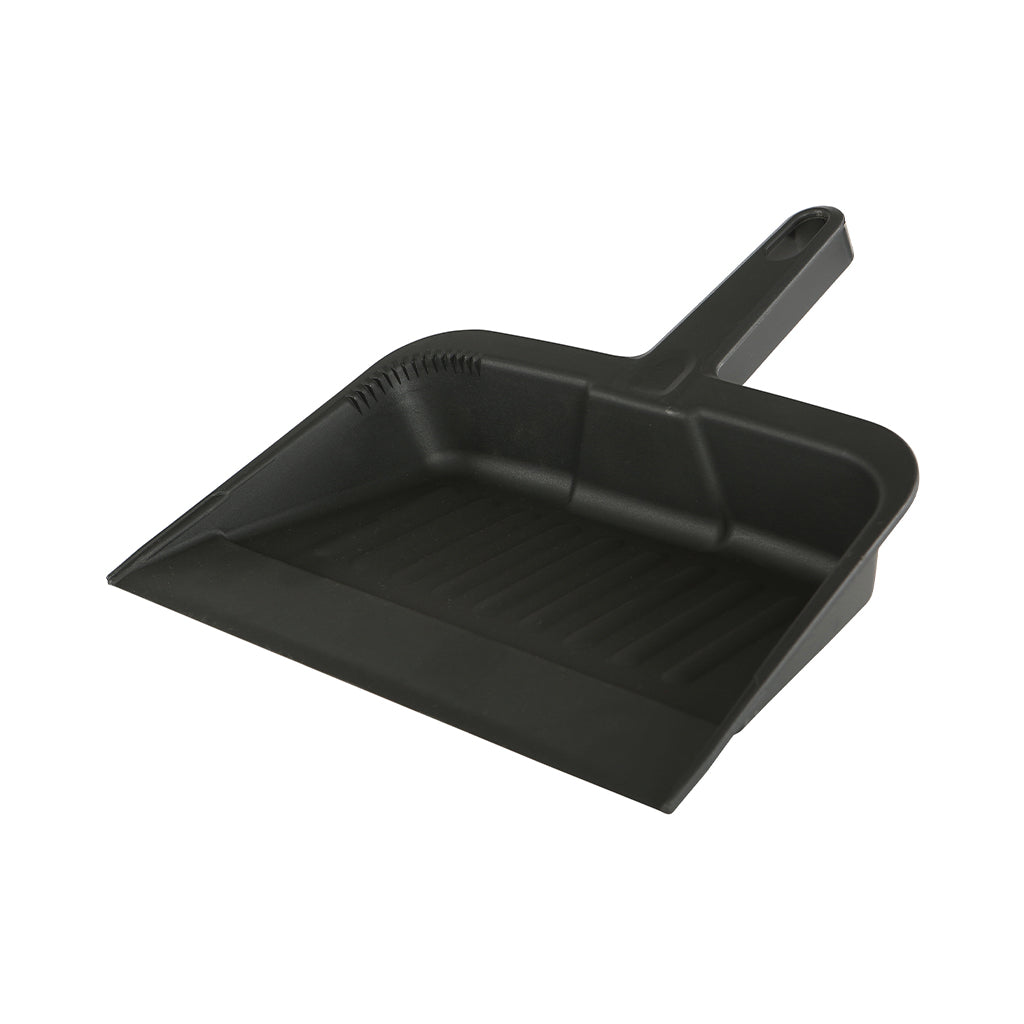black dustpan, Plastic Dust Pan, SIZE, 12 Inch, FLOOR CLEANING, DUST PANS, 3005