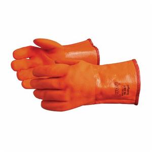 Glove - Chemical Resistant - Superior Glove North Sea Premium PVC Rough Grip Triple Foam Lining Safety Cuff NS300B - Hansler.com
