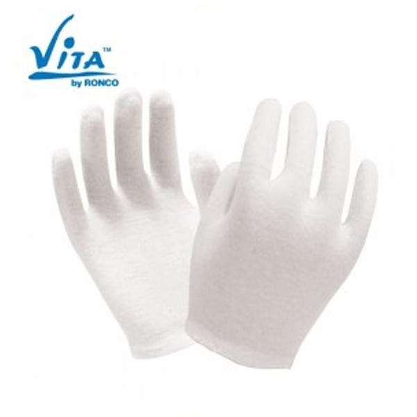 Glove - String Knit - Ronco Vita Cotton Inspection, Unhemmed* 65-115-01 / 65-115-02 - Hansler.com