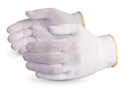 Glove - Electrostatic Dissipative - Superior Glove Featherweight, Anti-Static Filament Nylon Touchscreen STNCF - Hansler.com