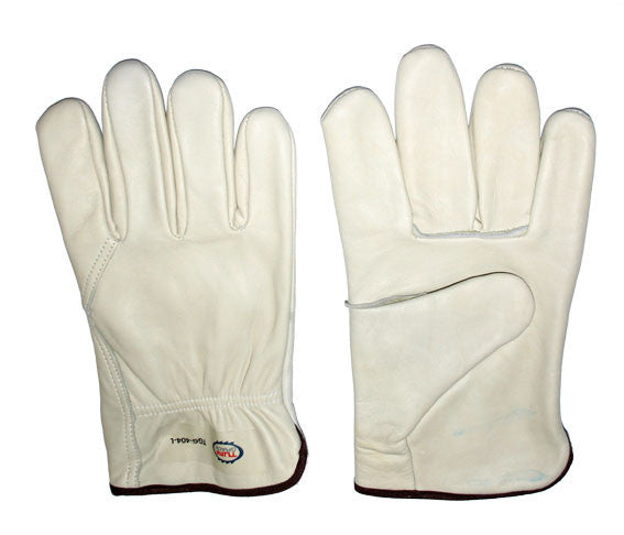 Glove - Work - Tuff Grade Leather Driver Lined Wing Thumb TGG-404 - Hansler.com