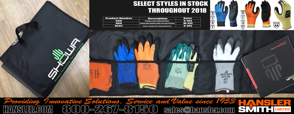 SHOWA Glove Sample Pack - Hansler.com