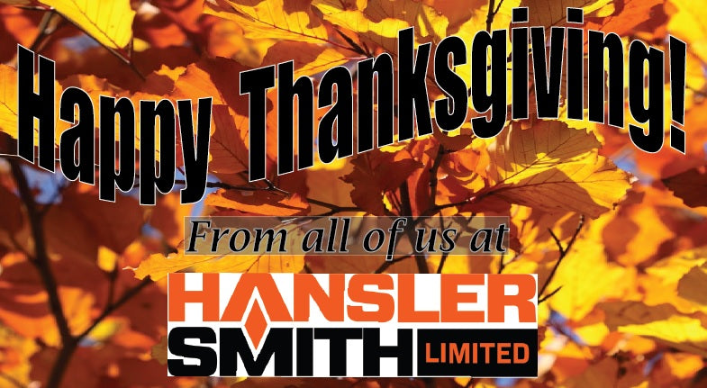 Happy Thanksgiving from the Hansler Smith Limited Team