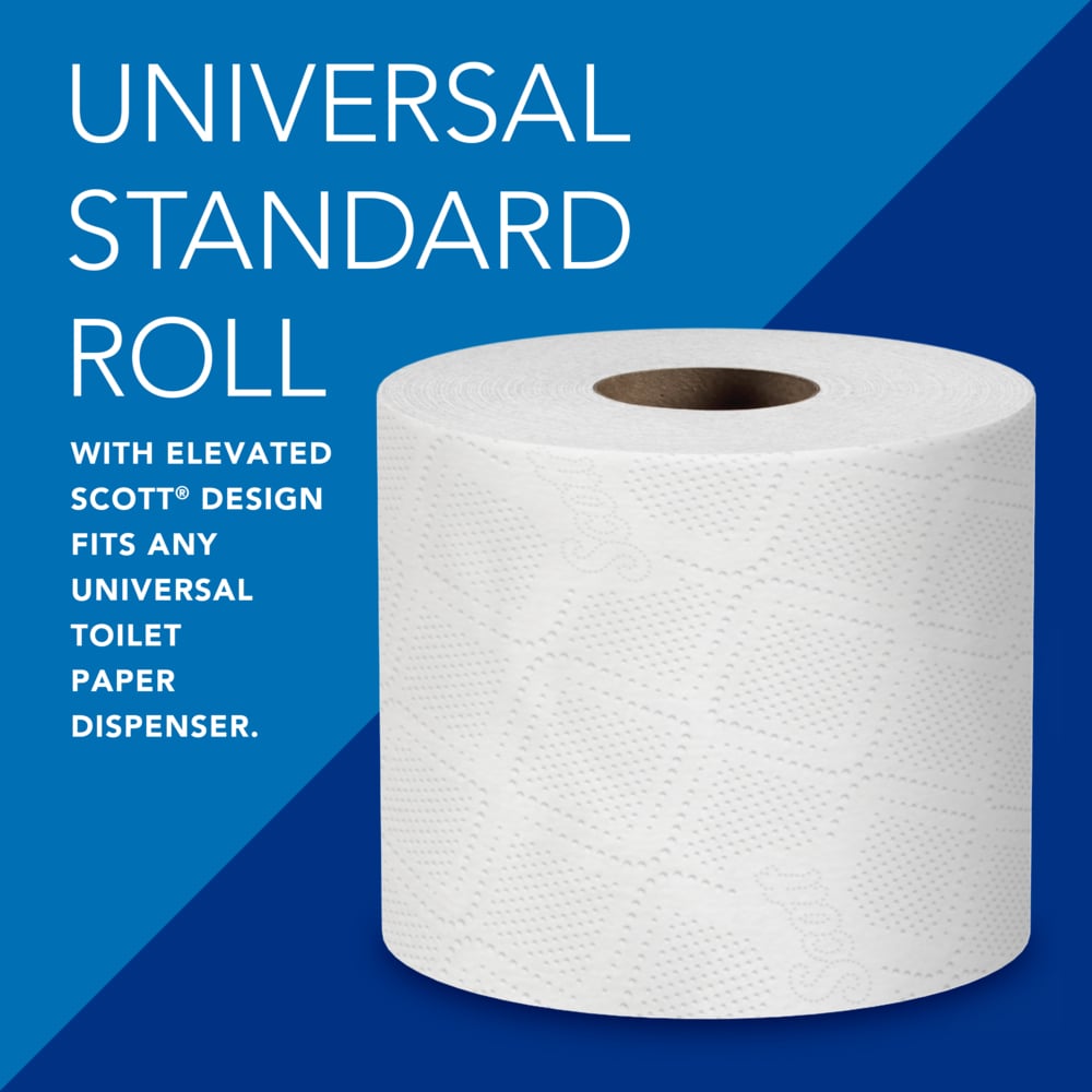Bathroom Tissue - Scott® Standard Roll Toilet Paper, 2-Ply (Case of 40 –  Hansler Smith