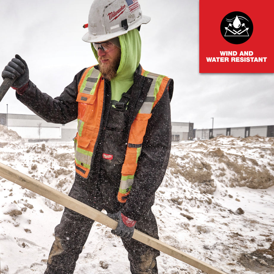 Work Bib Overalls - Milwaukee FREEFLEX™ Insulated Bib Overalls