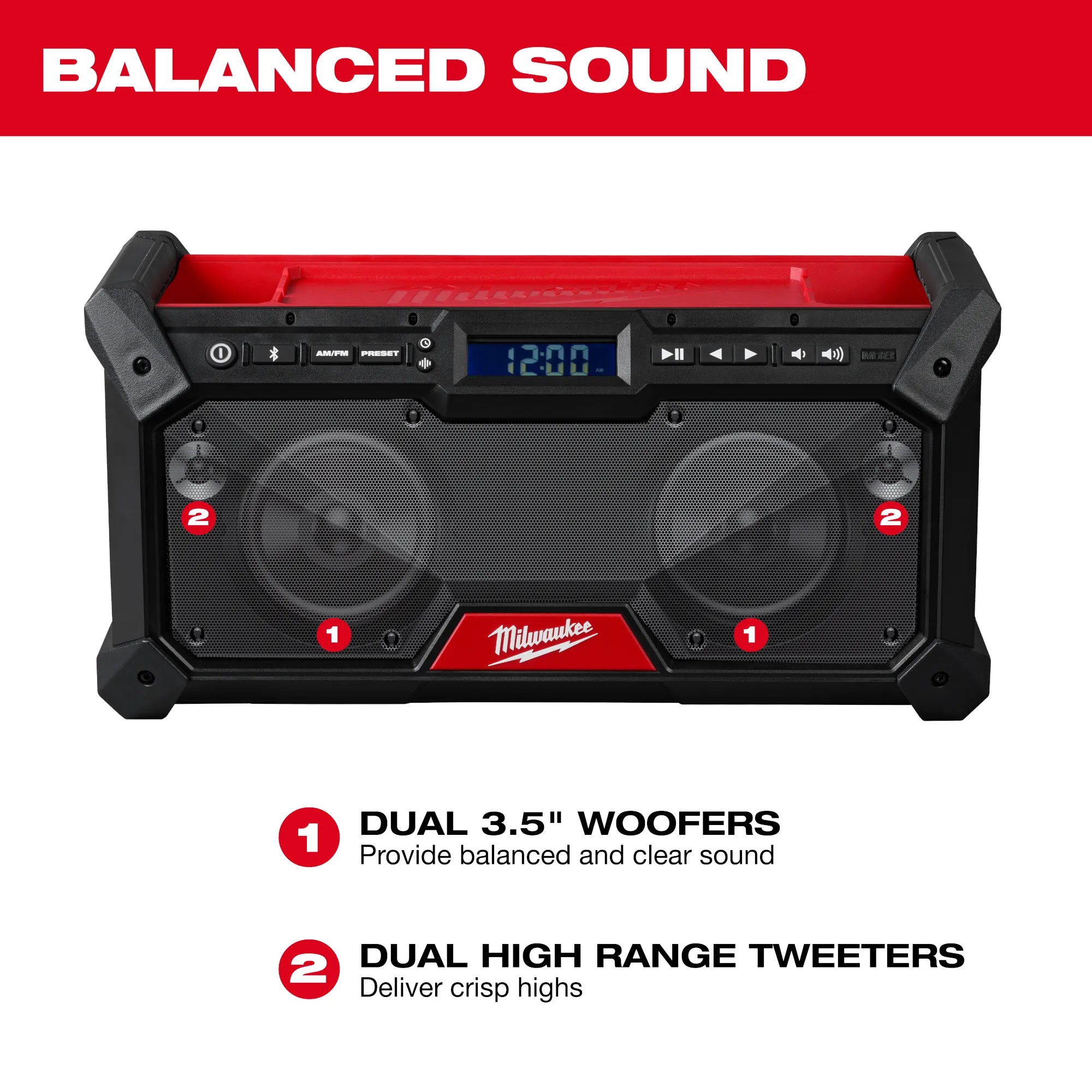 Milwaukee m18 bluetooth 2024 speaker