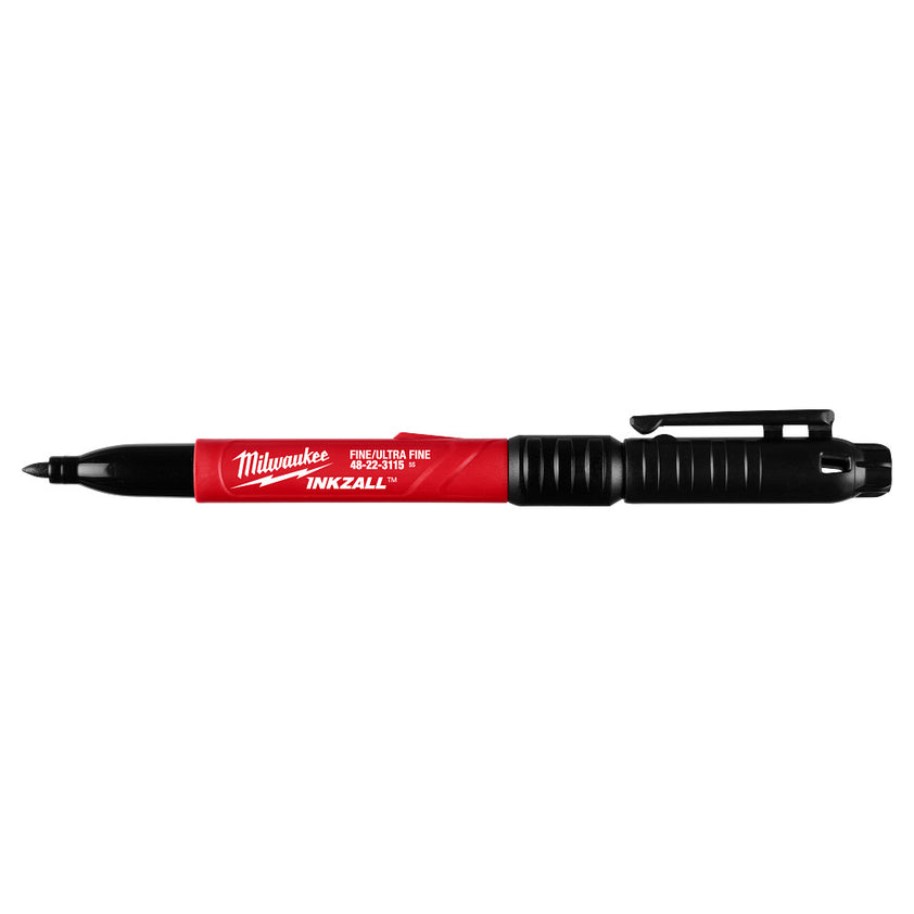 Jobsite Marker - Milwaukee INKZALL™ Double Sided Black Jobsite Marker ...