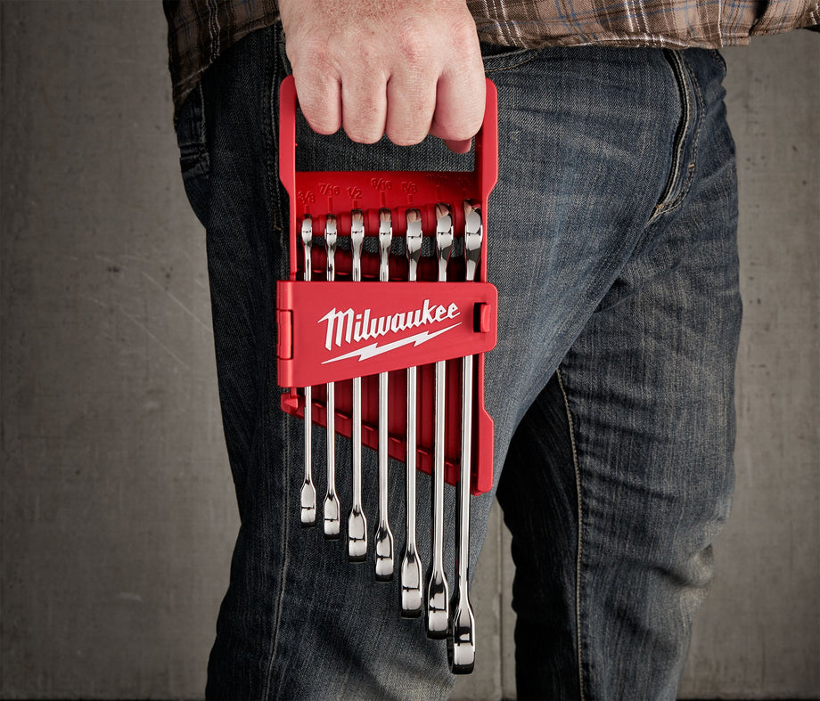 Coffret De 22 Clés à Cliquet Mixtes - SAE & Métrique - Acier Au Vanadium