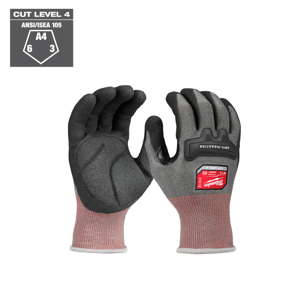 Anti-Vibration Gloves Milwaukee Anti-Vibration Cut Level High - Main Image