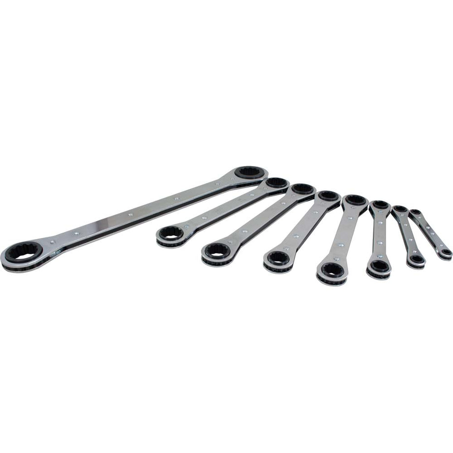 GRAY TOOLS 8-Piece Sae Open End Wrench Set
