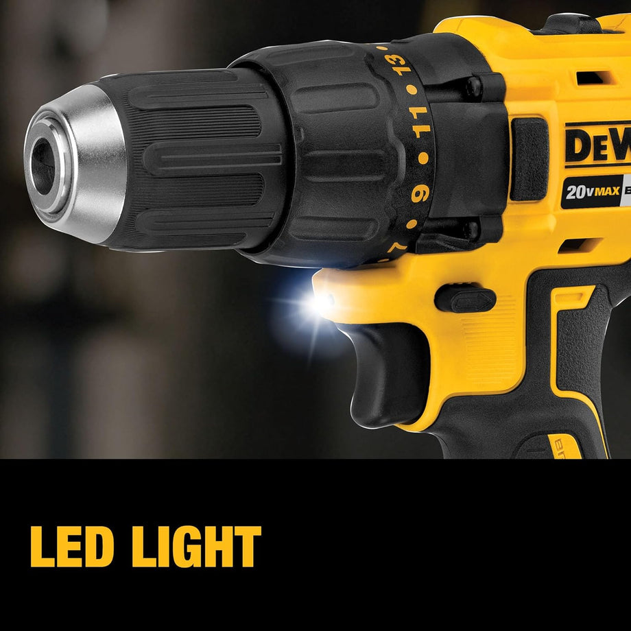 Cordless Compact Drill/Driver - DeWALT® 20V MAX* XR® Brushless