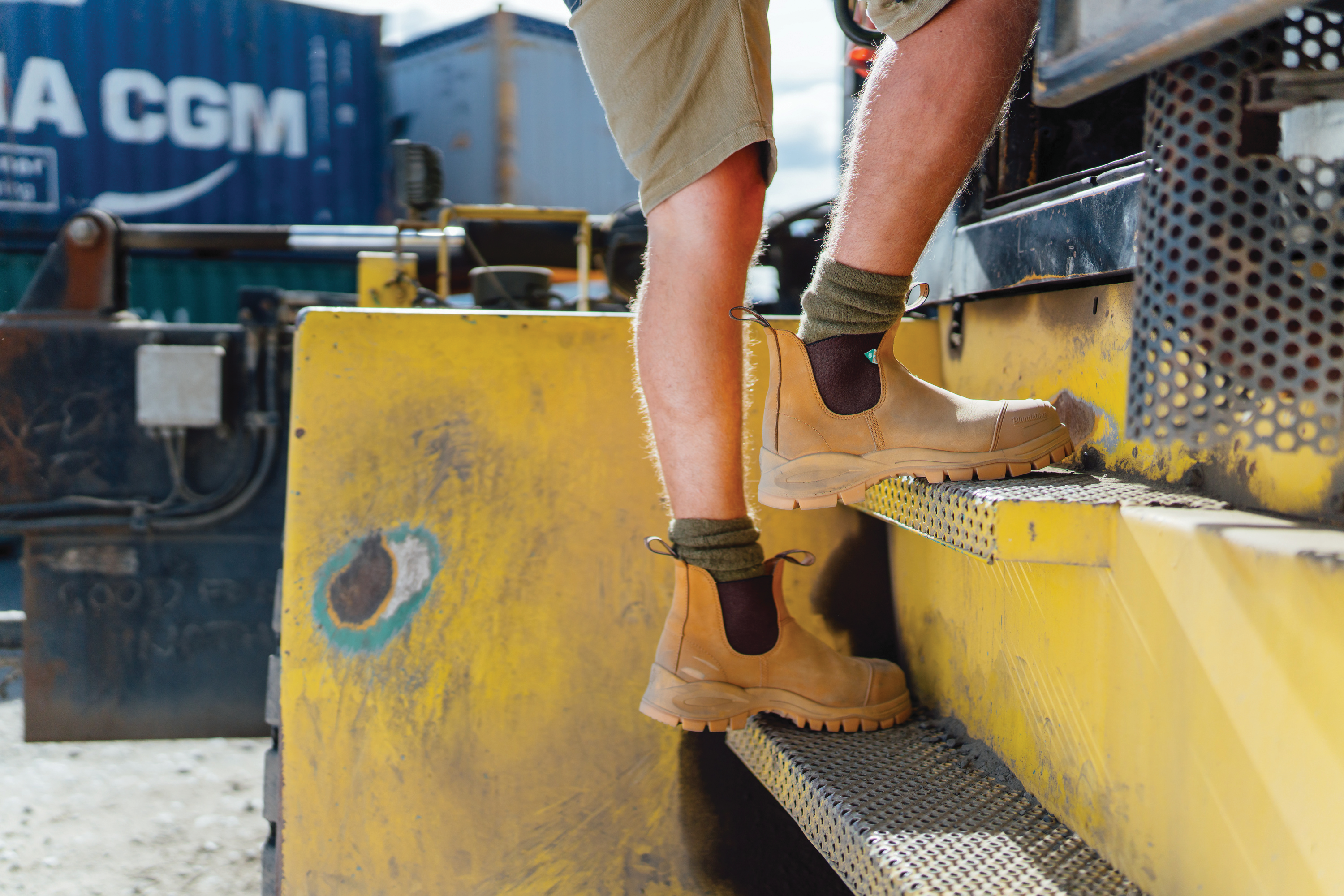 Blundstone 960 Work Safety Boot XFR Wheat CAN 15 AUS 14
