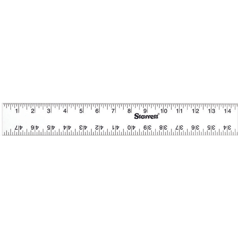 Ruler - Starrett Aluminum Straight Edge Rule, 48