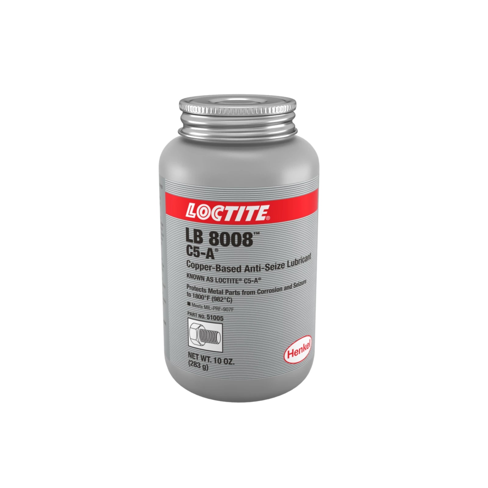 TECNICA 24〜24.5 LOCTITE, Brush-Top Can, 1 lb, General Purpose Anti-Seize - 2A272
