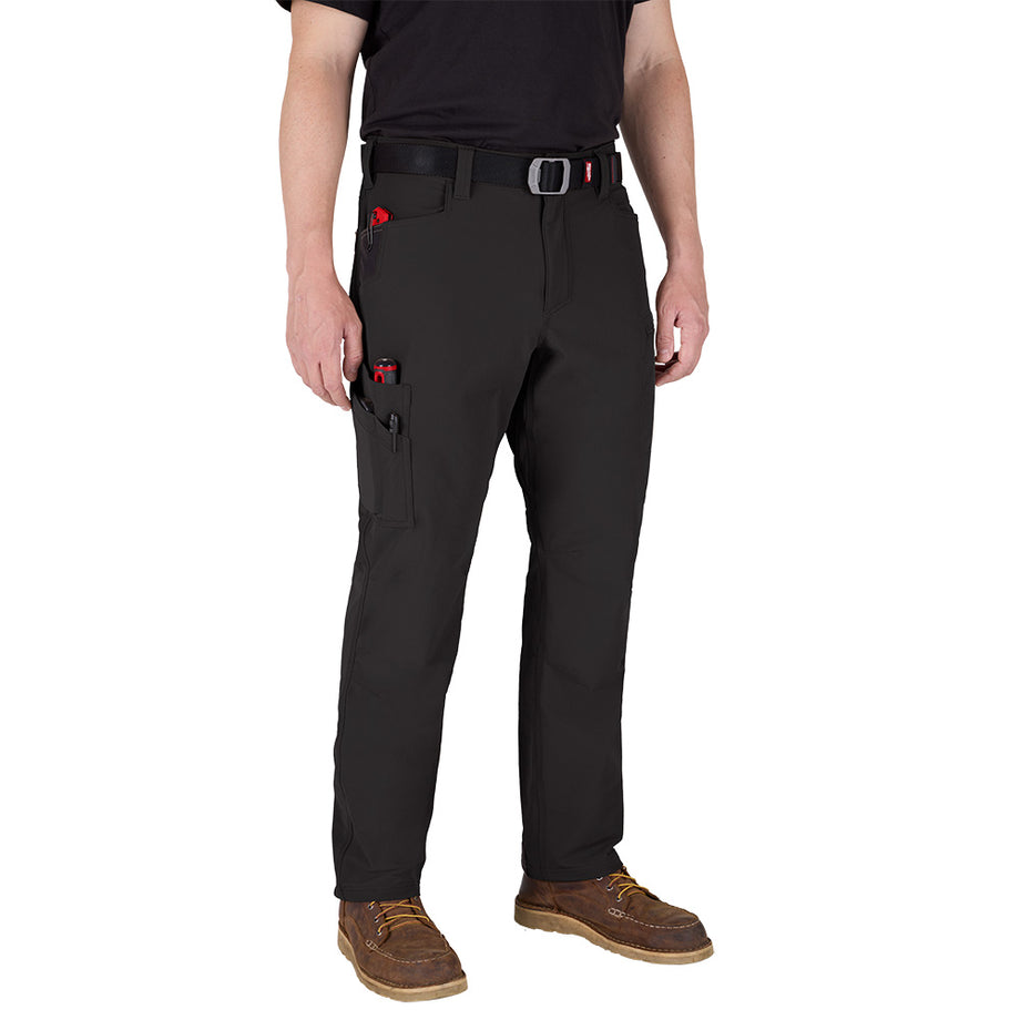 Work Pants - Milwaukee Men's FREEFLEX™ Tech Pants (Black or Brown