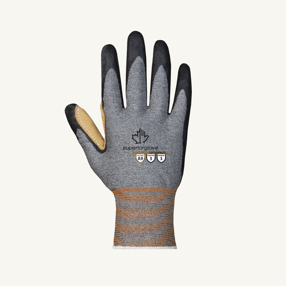 Cut Resistant Gloves - Superior Glove TenActiv Ultra Thin Nitrile Foam ...