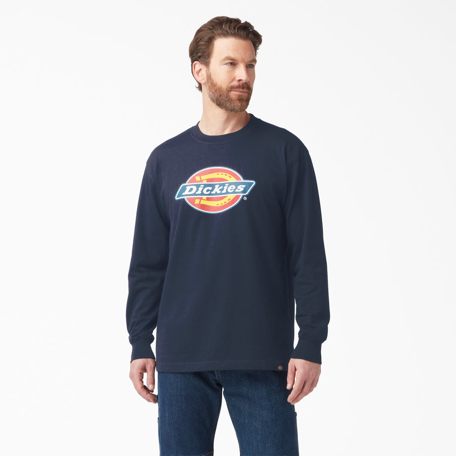 Long-Sleeved Shirt Dickies Tri-Colour Logo Graphic Long Sleeve T
