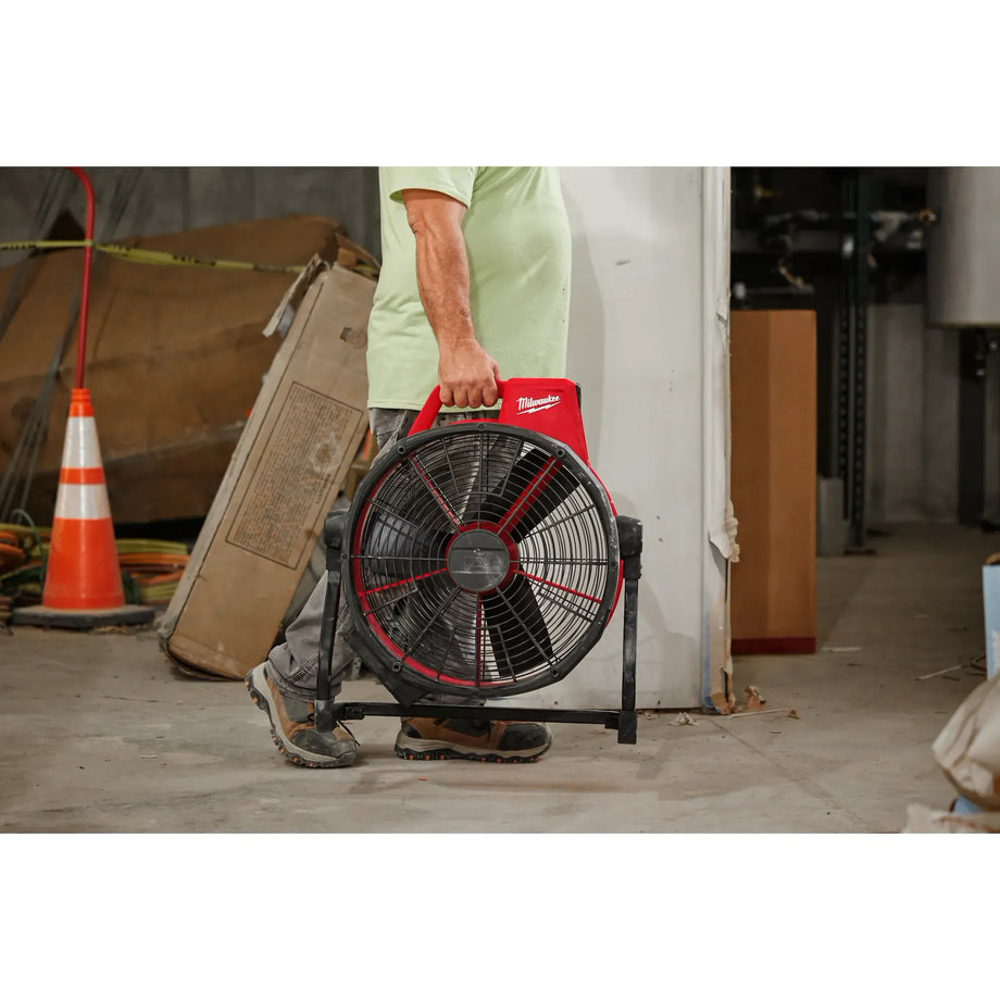 Ventilateur de chantier pour moteur sans balais Milwaukee M18 avec USB