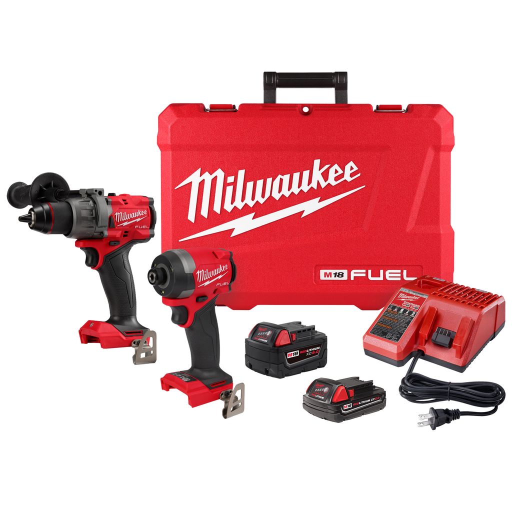 Combo Kit Milwaukee M18 Fuel 2-Tool Combo Kit Includes 1/2