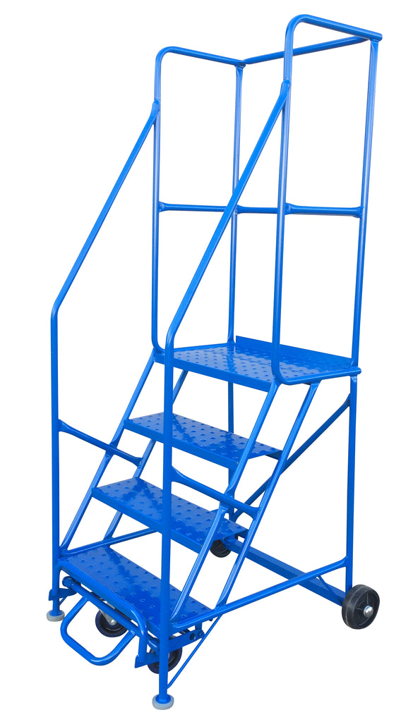 Ladder - Canway Mobile Ladder Stand 4 Step - Hansler.com