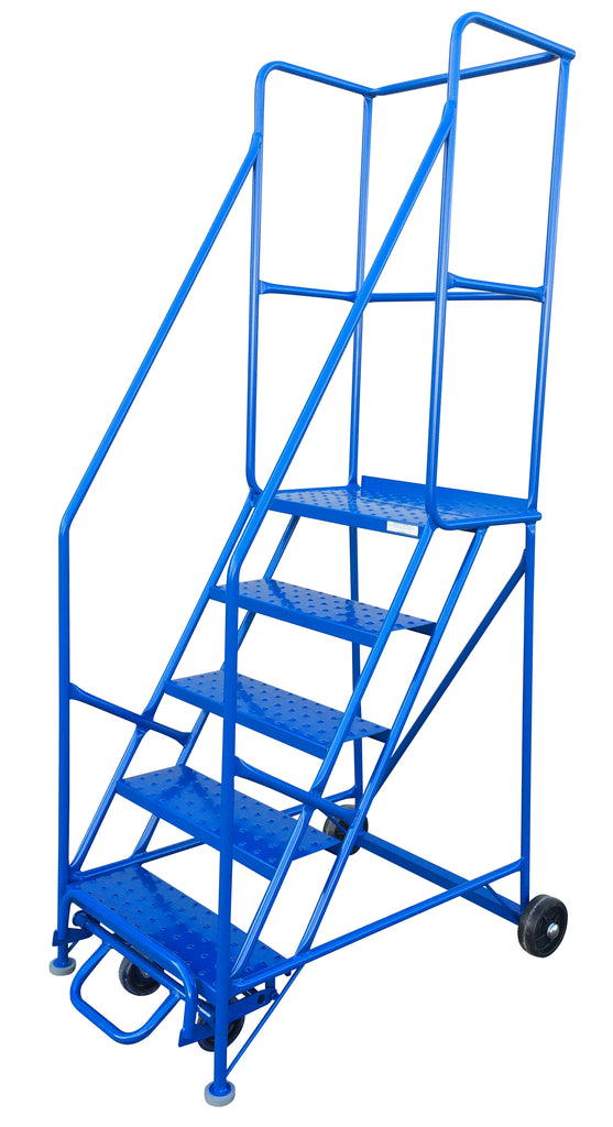 Ladder - Canway Mobile Ladder Stand 5 Step - Hansler.com
