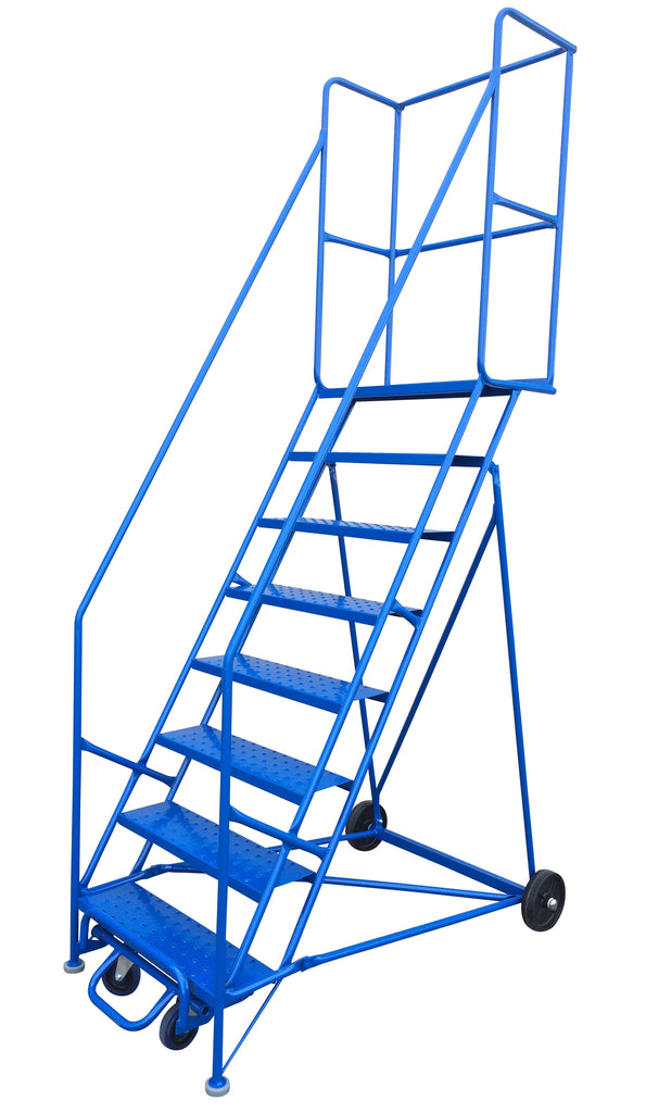 Ladder - Canway Mobile Ladder Stand 8 Step - Hansler.com