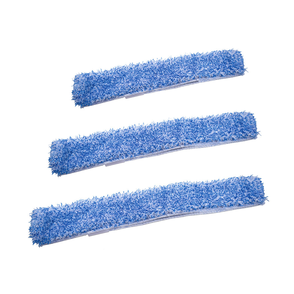 fluffy blue and white fiber cleaning sleeve in 10 inch, 14 inch, 18 inch, Microfiber Washing Sleeve, SIZE, 10 Inch, GENERAL CLEANING, WINDOW CARE, 4420, 4424,4428