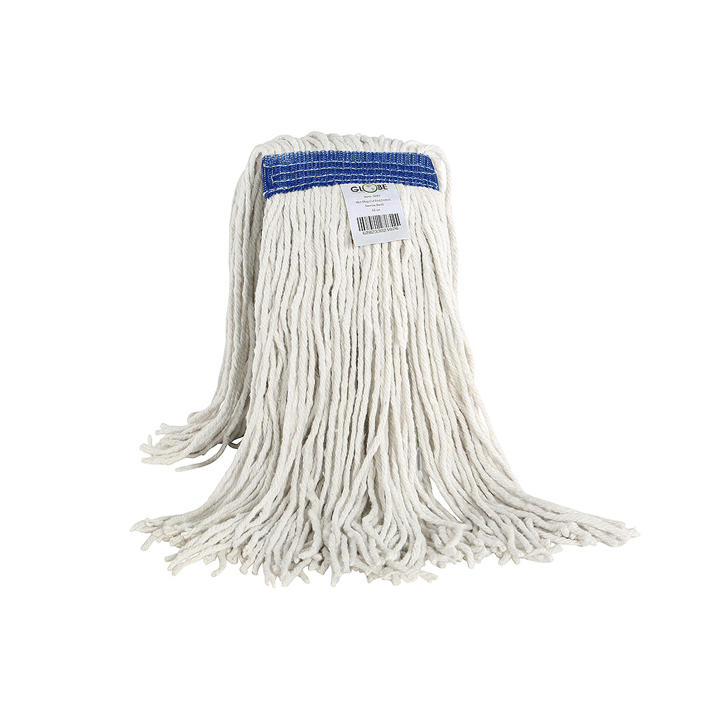 mop with cotton thread strands, Cot-Pro® Cotton Wet Cut End Mop, SIZE, 16 Oz, FLOOR CLEANING, WET MOPS, 3093