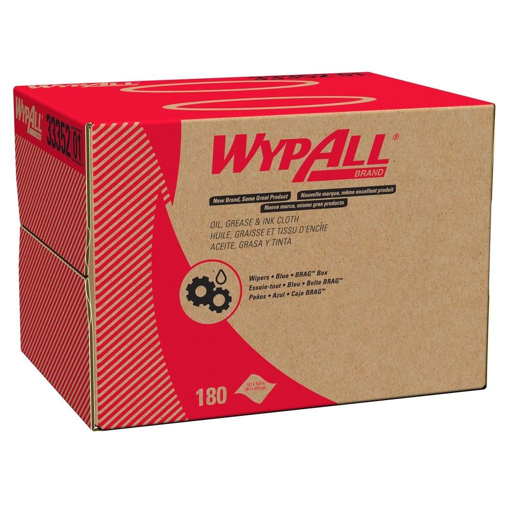 Wipers - WypAll® Oil, Grease & Ink Cloths, Brag™ Box, 33352 – Hansler Smith