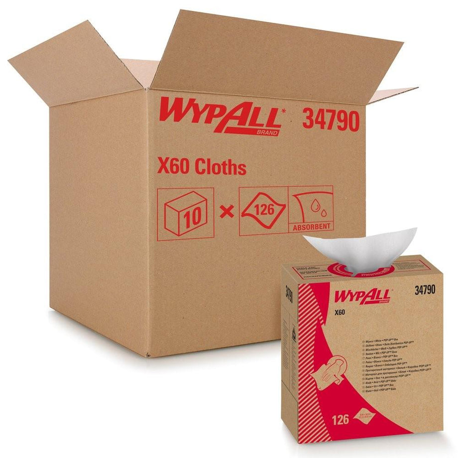 Kimberly-Clark™ Chiffons WypAll™ X60 - Boîte distributrice