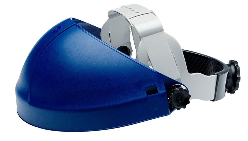 Face Shield / Headgear - 3M Clear Propionate & Polycarbonate Face Shield, 82700-00000 / 82701-00000 / Ratchet Headgear H8A, 82501-00000 - Hansler.com