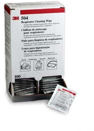 Respiratory Protection - 3M Towelettes, 504 (100/Box) - Hansler.com