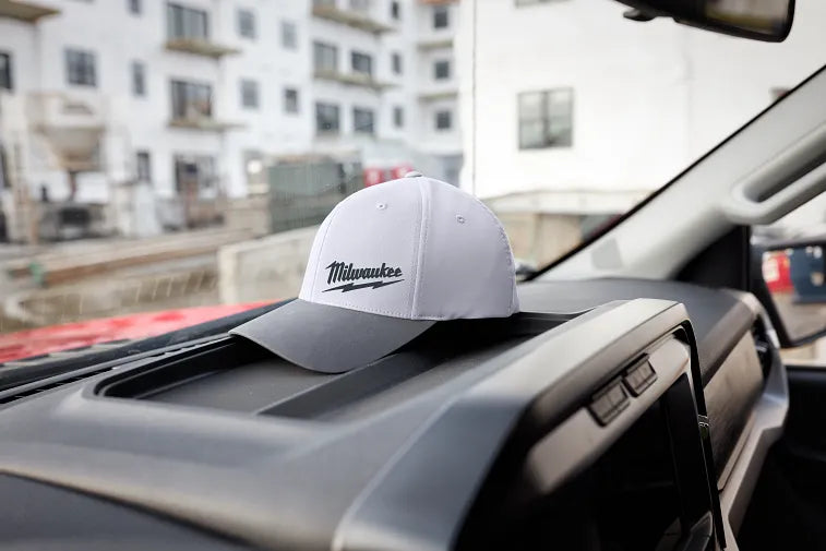 Milwaukee Small/Medium Dark Gray WORKSKIN Fitted Hat 507DG-SM - The Milwaukee Small/Medium Dark Gray WORKSKIN Fitted Hat 507DG-SM - The