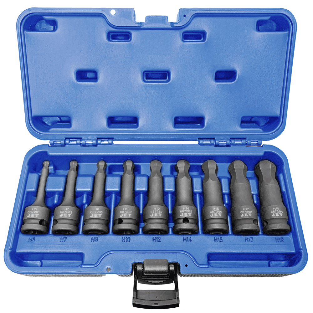 Socket Set Jet 9 Piece 1 2