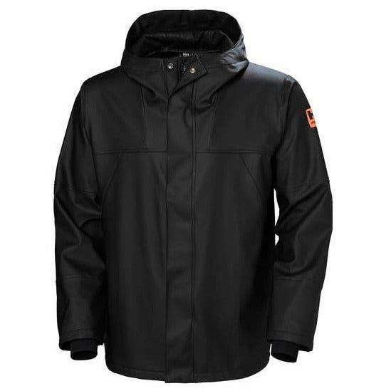 Helly Hansen Workwear Storm Waterproof Rain Jacket Black 3XL