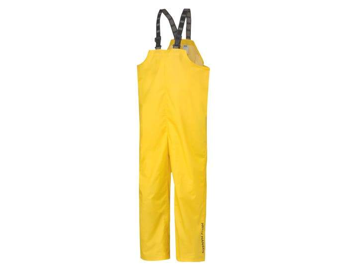 Helly Hansen Workwear Mandal Adjustable Waterproof Bib Yellow XXXL