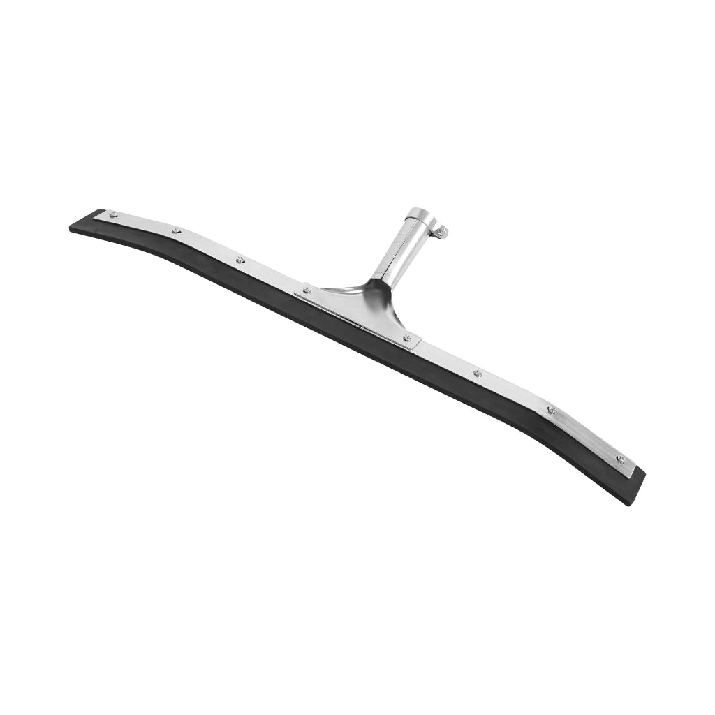 curved silver head squeegee with black rubber 36 inch, Curved Squeegee, SIZE, 36 Inch, FLOOR CLEANING, FLOOR SQUEEGEES, 4098