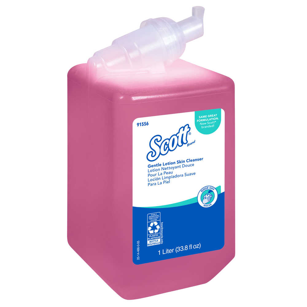 Soap - Scott® Pro Gentle Lotion Skin Cleanser 1 L 91556 - Hansler.com