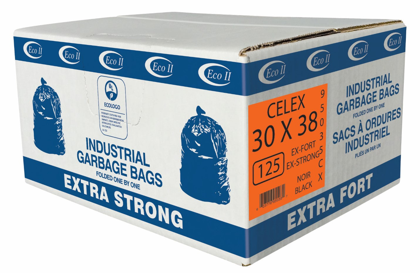Global Industrial™ Super Duty Clear Trash Bags - 55 to 60 Gal, 2.5 Mil, 75  Bags/Case