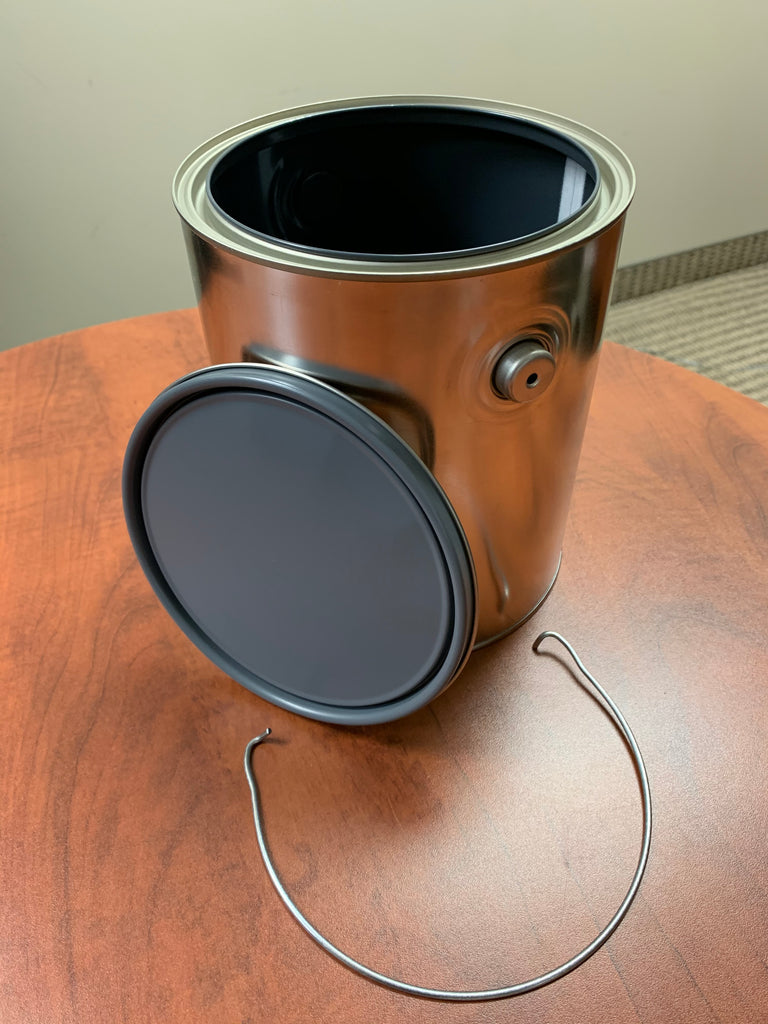 Paint Can Container, Metal - Hansler.com