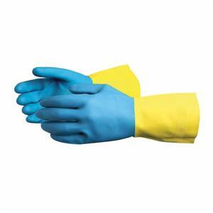 Glove - Chemical Resistant - Superior Glove Chemstop Heavyweight Latex Rubber/Neoprene Flock Lining 30 mil Thickness NL3030 - Hansler.com