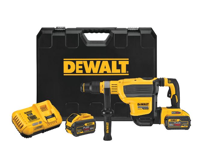 Rotary Hammer Kit DeWalt 60V MAX* 1-3/4 Brushless Cordless