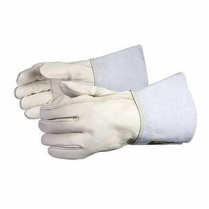 Glove - General Purpose - Superior Glove Endura Split Cowhide Leather Gunn Cut/Strap Thumb/Double Sewn Forefinger 399SC4 - Hansler.com