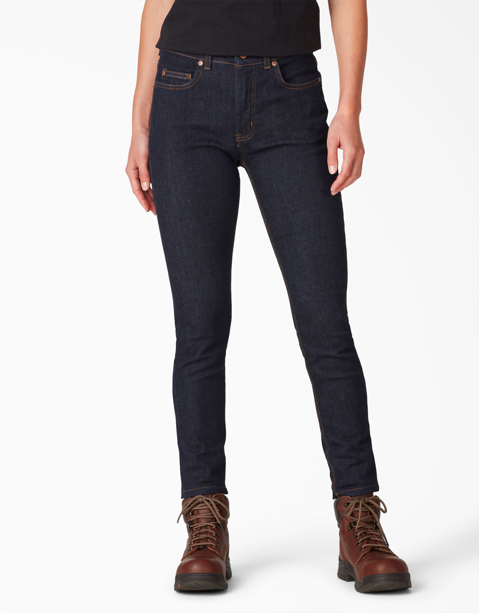 Dickies women's hot sale slim fit pants