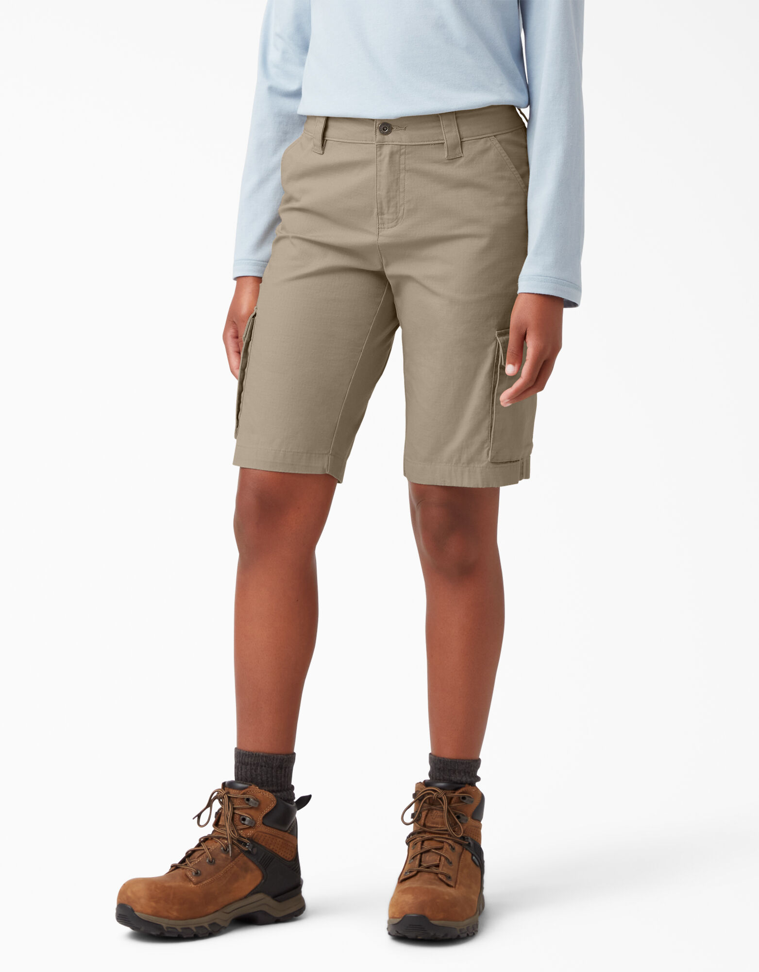 Ladies khaki 2025 cargo shorts