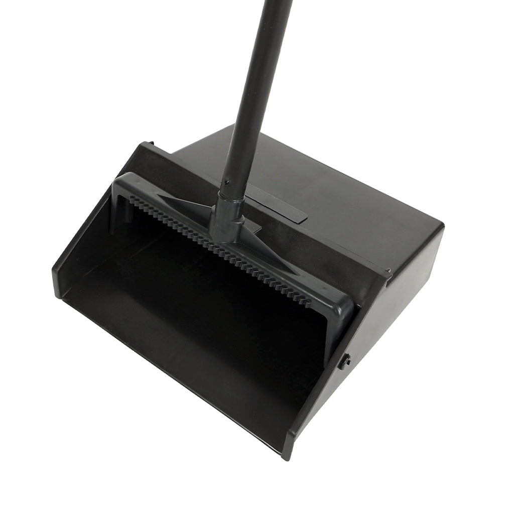 black lobby dust pansa with tall handle, Lobby Dustpan, FLOOR CLEANING, DUST PANS, Best Seller, 3031